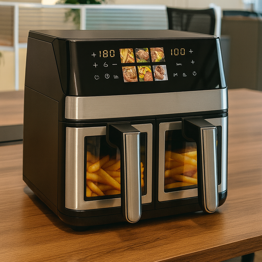 Airfryer de duplo compartimento - Lusofry Duo