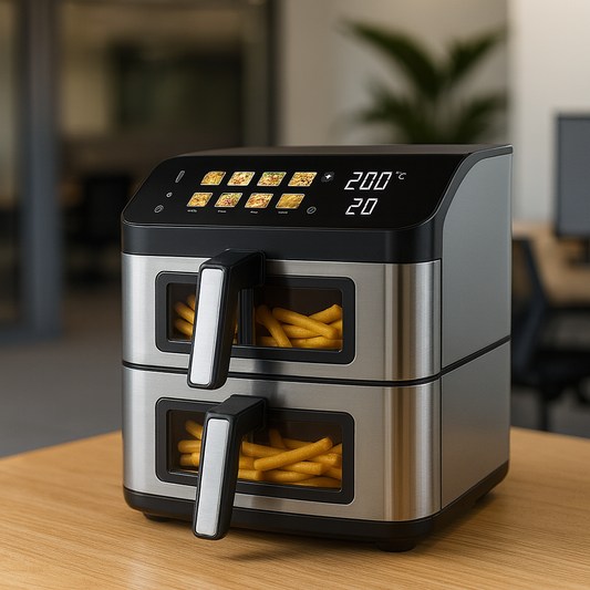 Airfryer de duplo compartimento - ArMagia Duo